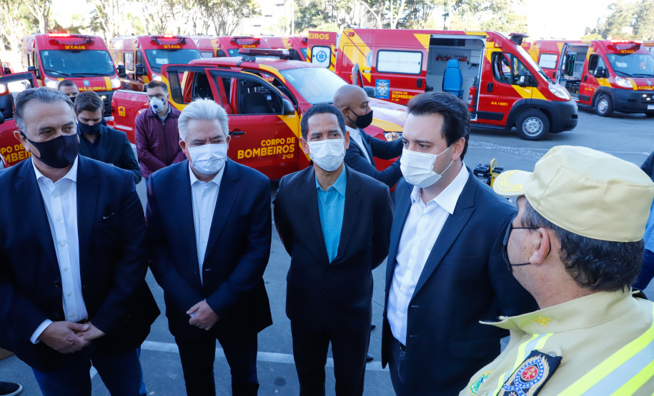 Governo reforça Corpo de Bombeiros com 34 novos veículos