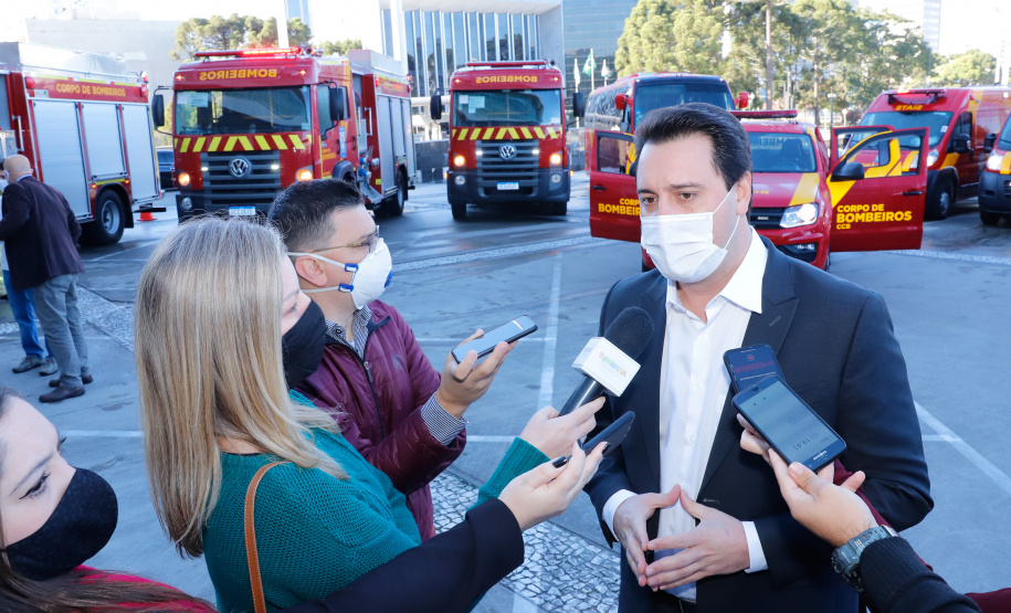 Governo reforça Corpo de Bombeiros com 34 novos veículos