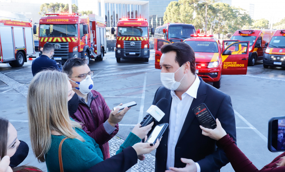 Governo reforça Corpo de Bombeiros com 34 novos veículos