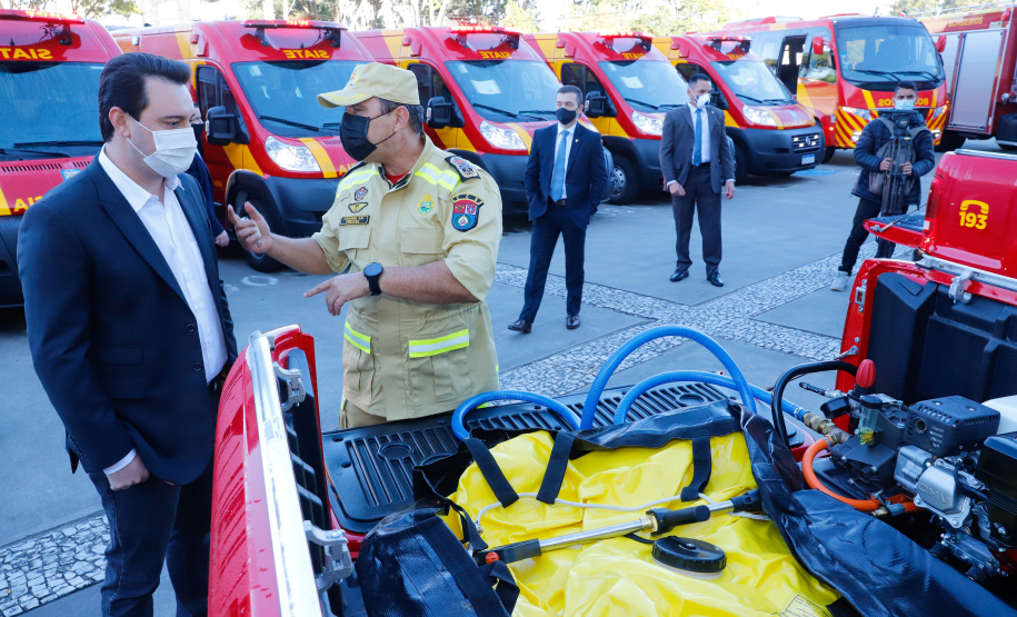Governo reforça Corpo de Bombeiros com 34 novos veículos