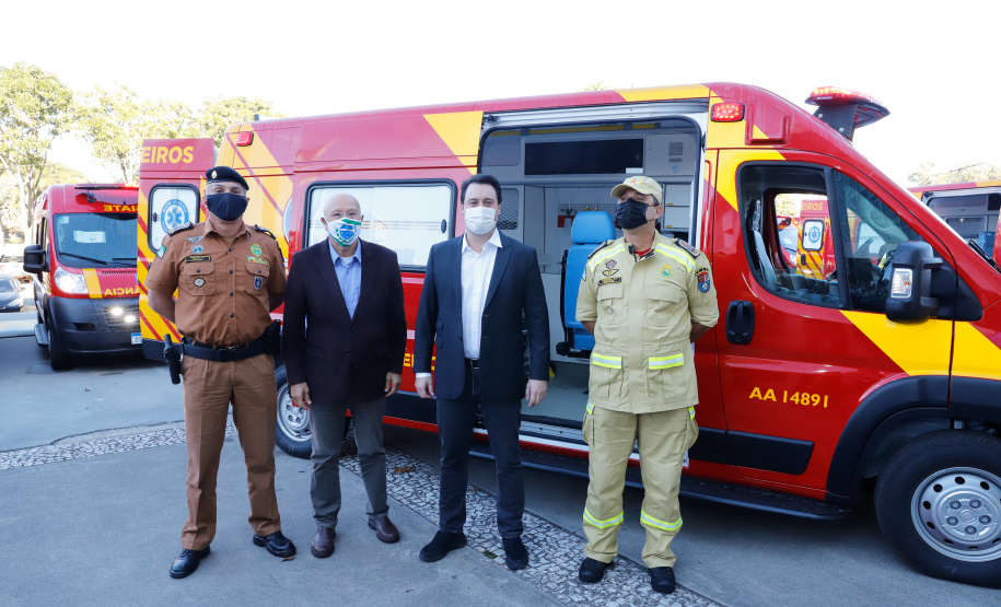 Governo reforça Corpo de Bombeiros com 34 novos veículos