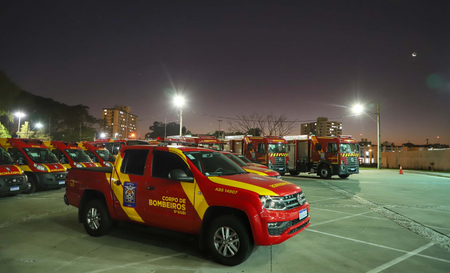 Governo reforça Corpo de Bombeiros com 34 novos veículos
