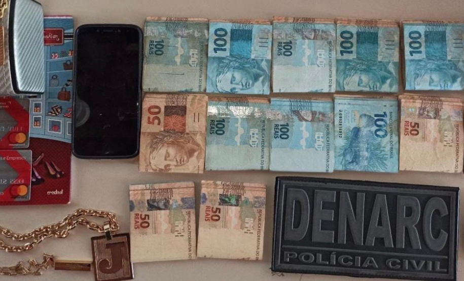 PCPR prende suspeitos de movimentar R$ 900 mil por mês com o tráfico de drogas