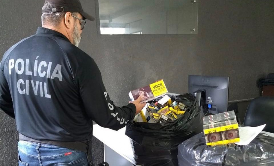 PCPR prende trio suspeito de furtos e roubos a cargas de cigarro