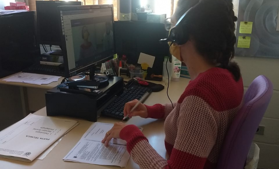 De forma pioneira, Casa de Custódia de Maringá realiza exames criminológicos e de sanidade mental por vídeoconferência