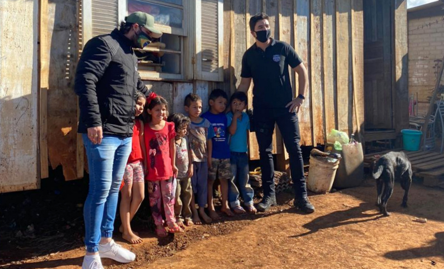 PCPR distribui 4 toneladas de alimentos e 3 mil máscaras em Guarapuava