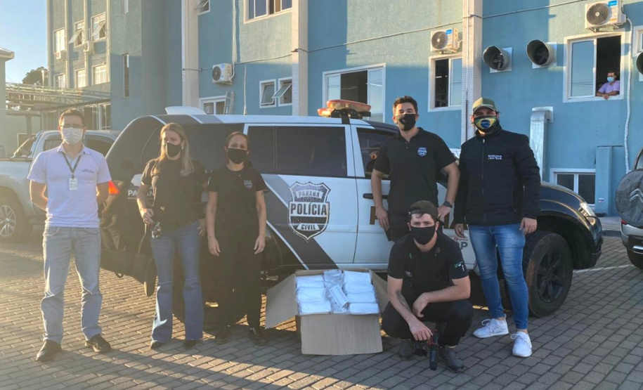 PCPR distribui 4 toneladas de alimentos e 3 mil máscaras em Guarapuava