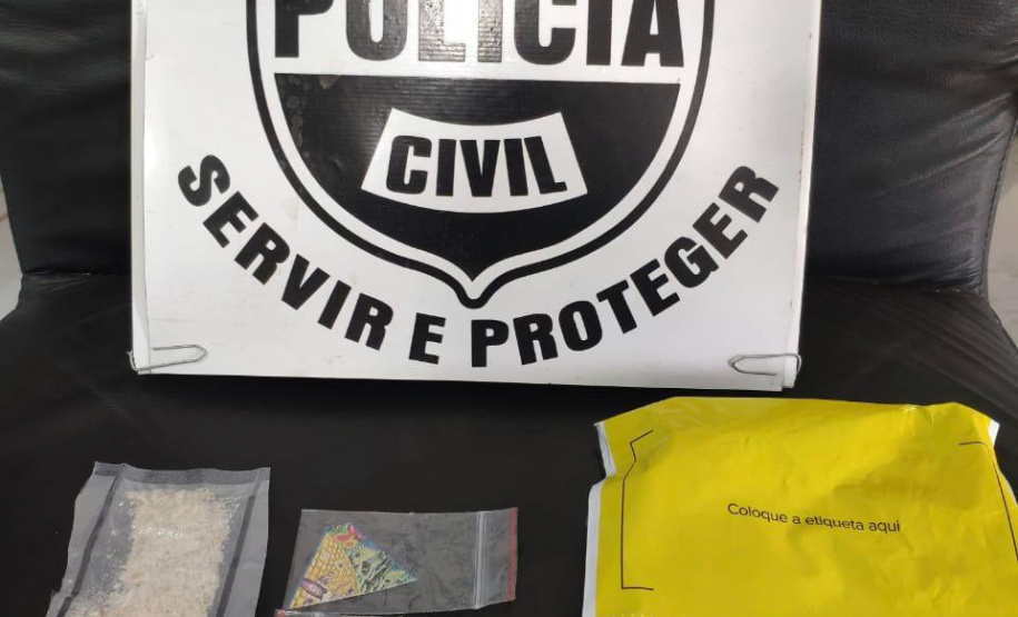 Polícia Civil prende suspeito de tráfico de drogas sintéticas em Umuarama