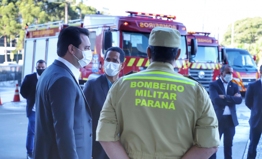 Governo reforça Corpo de Bombeiros com 34 novos veículos