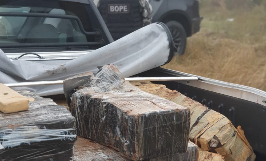 BOPE apreende quase meia tonelada de maconha na RMC