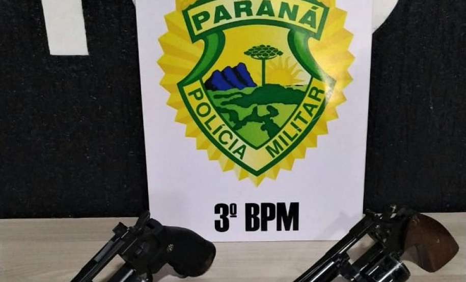Sete foragidos da justiça são presos e quatro armas de fogo apreendidas pela PM no Sudoeste do Paraná