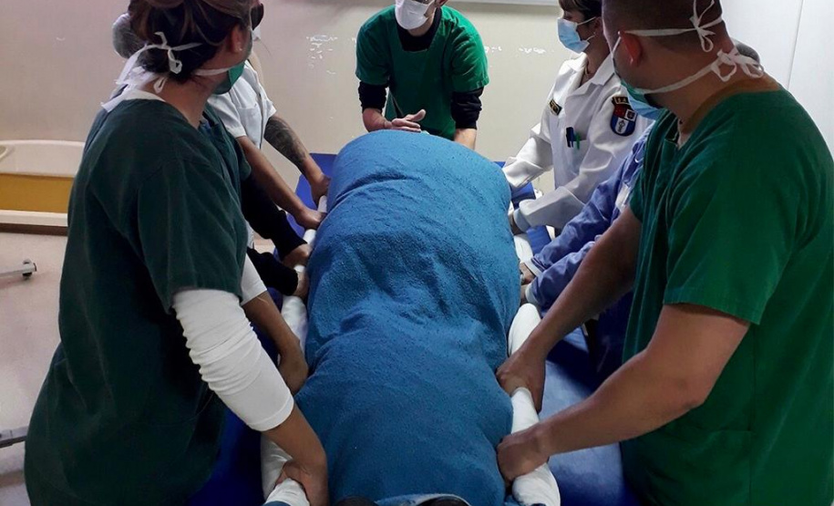 Profissionais do HPM recebem capacitação para enfrentamento ao coronavírus