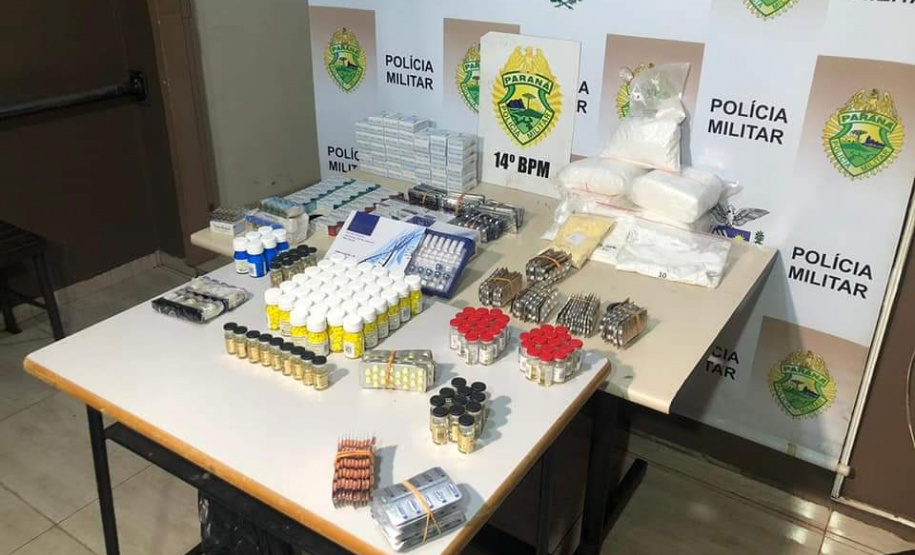 Quase uma tonelada de drogas foi apreendida pela PM no Oeste do estado durante a Operação Metrópolis; prejuízo de mais de R$ 4 milhões