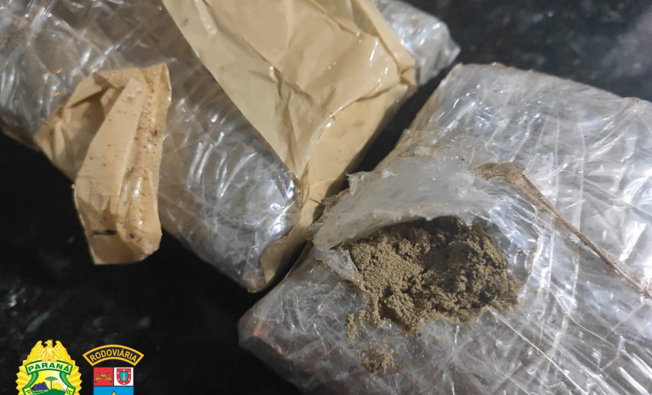 BPRv apreende mais de nove quilos de maconha no Noroeste do estado; parte da droga estava em pó