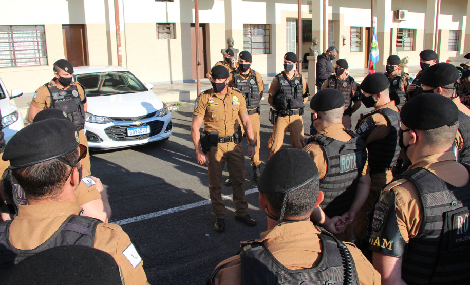 Operação da PM reforça policiamento ostensivo