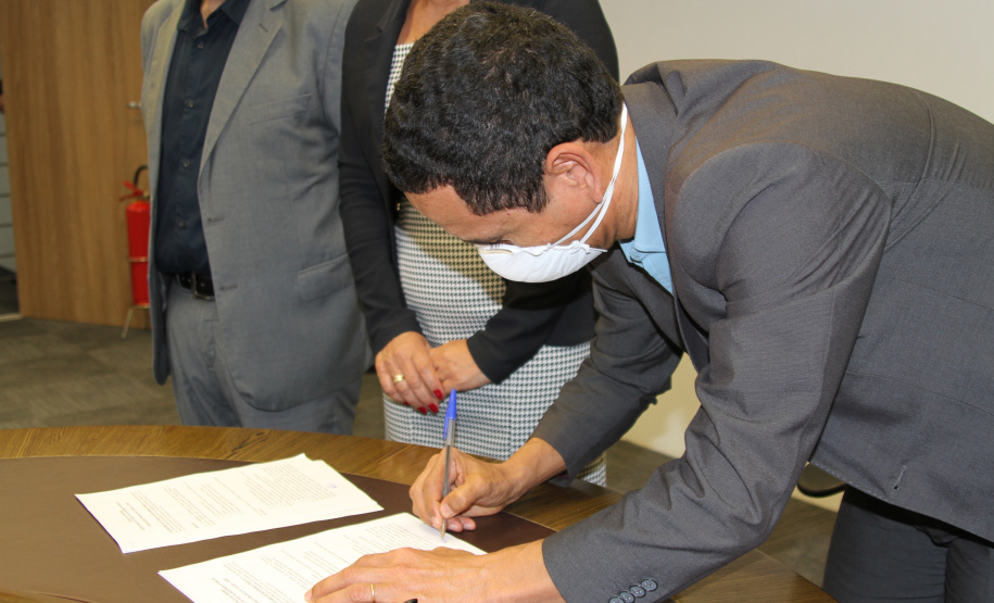 Segurança e prefeitura de Pinhas vão compartilhar informações