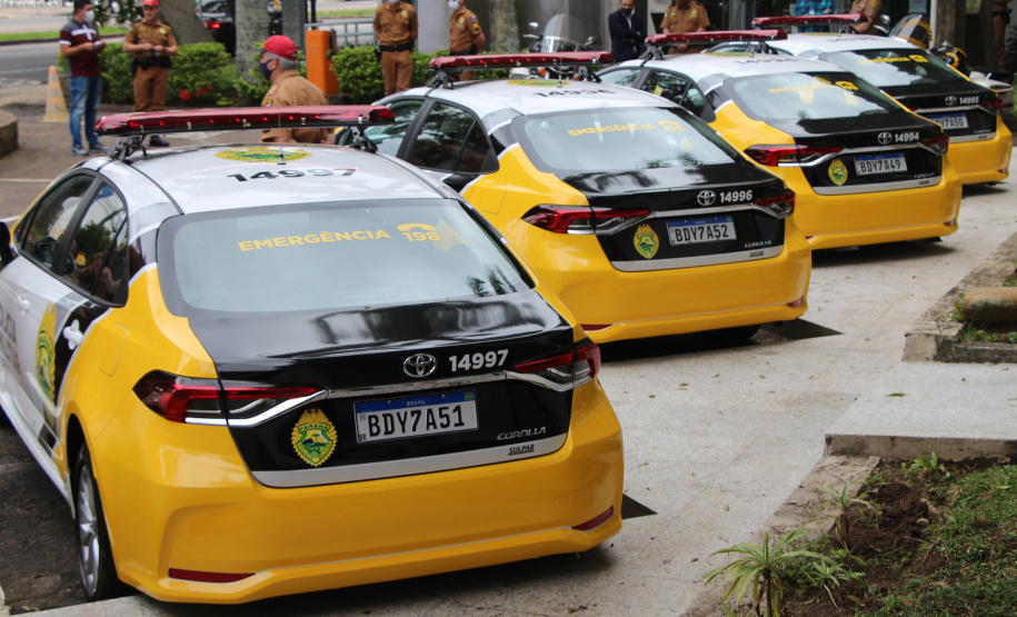 Polícia Rodoviária Estadual conta com novas viaturas para combater crimes e fiscalizar trânsito no oeste do Paraná