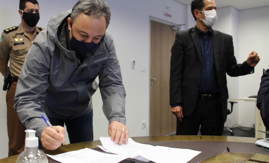 Segurança Pública e Prefeitura de Campina Grande do Sul assinam Resolução Conjunta