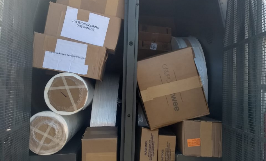 Depen distribui materiais para reforçar produção de EPIs contra o coronavírus