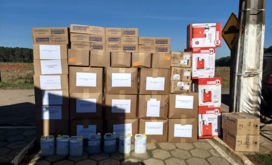 Depen distribui materiais para reforçar produção de EPIs contra o coronavírus