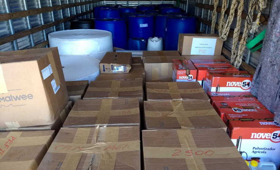 Depen distribui materiais para reforçar produção de EPIs contra o coronavírus