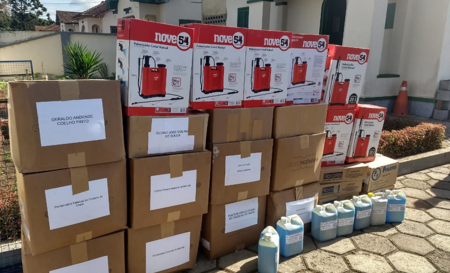 Depen distribui materiais para reforçar produção de EPIs contra o coronavírus