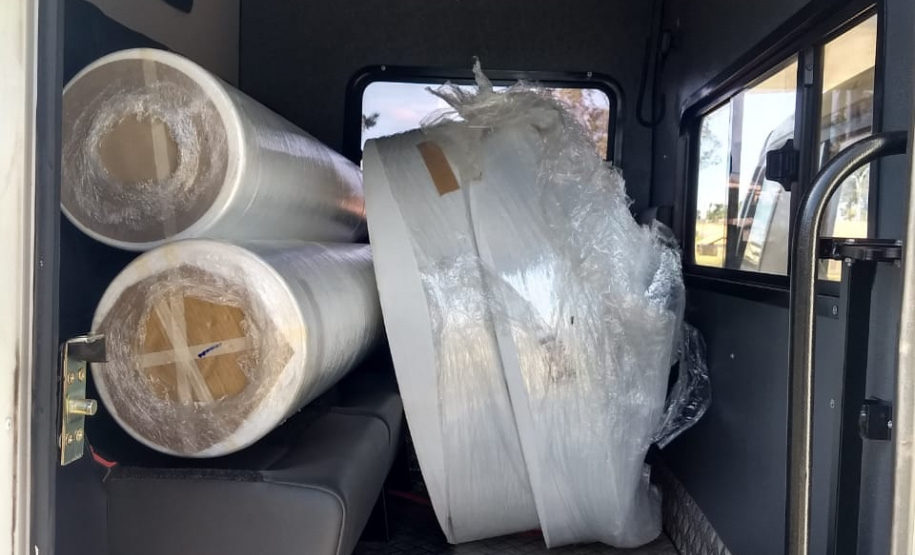 Depen distribui materiais para reforçar produção de EPIs contra o coronavírus