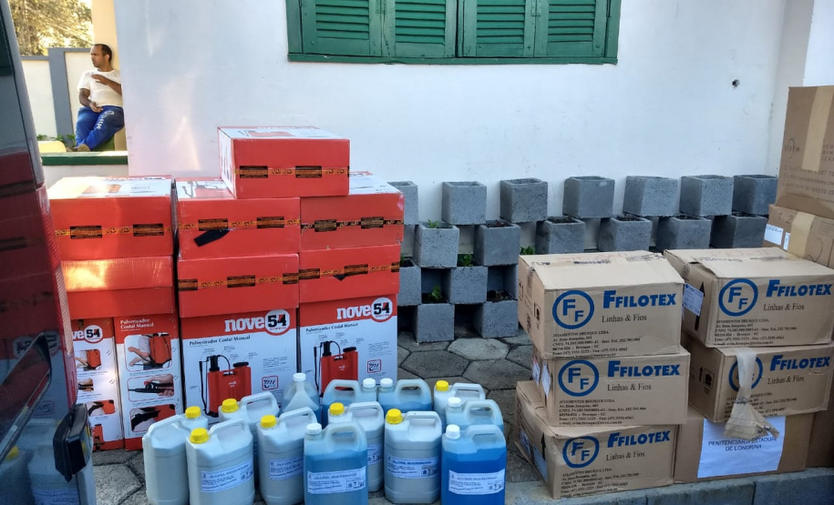 Depen distribui materiais para reforçar produção de EPIs contra o coronavírus