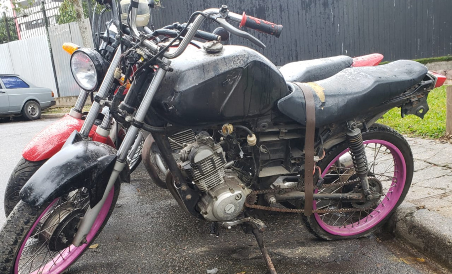 PCPR recupera motocicleta furtada há cinco anos em Curitiba