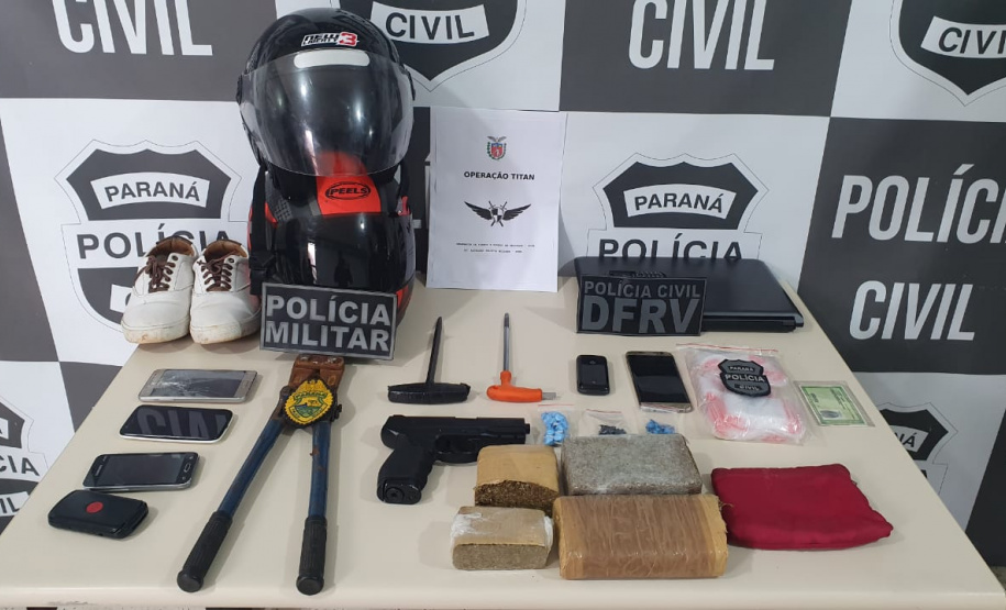 Operação Titan prende quadrilha especializada em furtos de motos em Curitiba