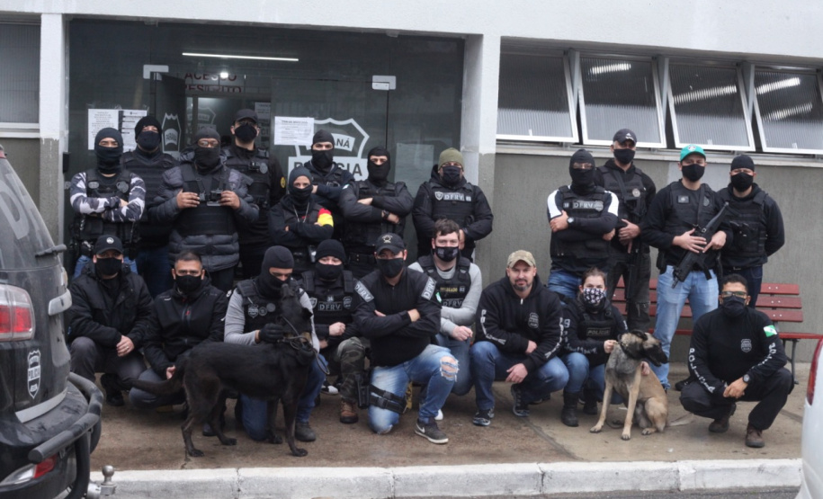 Operação Titan prende quadrilha especializada em furtos de motos em Curitiba