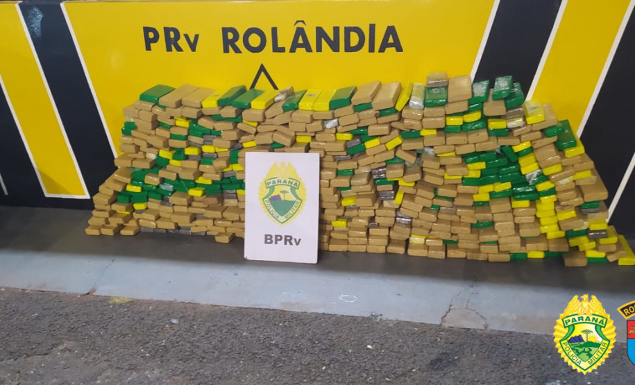 Com duas abordagens, Batalhão Rodoviário apreende mais de 700 quilos de maconha no Interior do estado