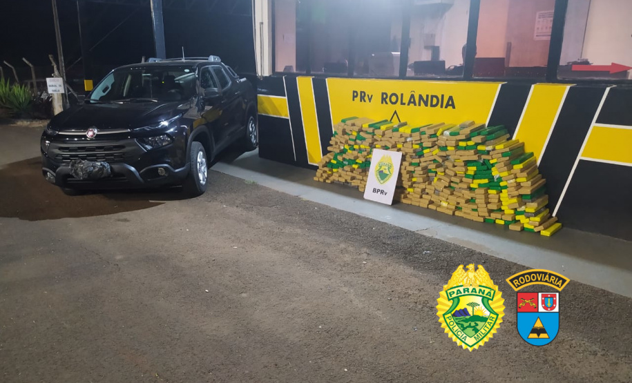 Com duas abordagens, Batalhão Rodoviário apreende mais de 700 quilos de maconha no Interior do estado