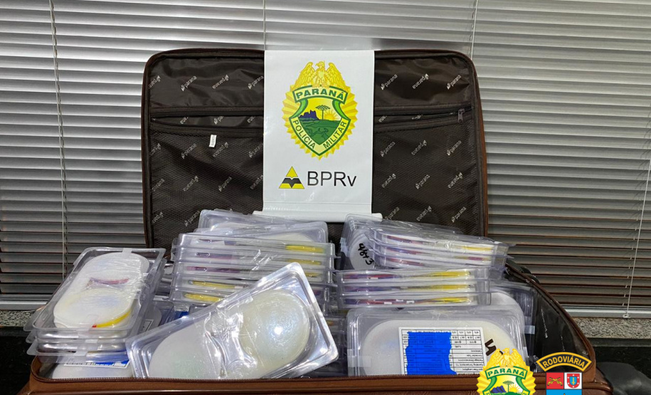 No Noroeste do estado, BPRv apreende mais de R$ 100 mil em produtos contrabandeados
