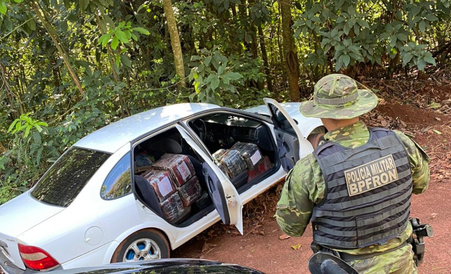 Mais de 1,5 tonelada de maconha são apreendidas pelo BPFron no Oeste do estado