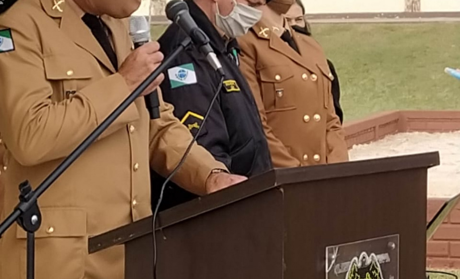 Batalhão do Centro-Sul do estado comemora 31 anos de criação em Guarapuava (PR)