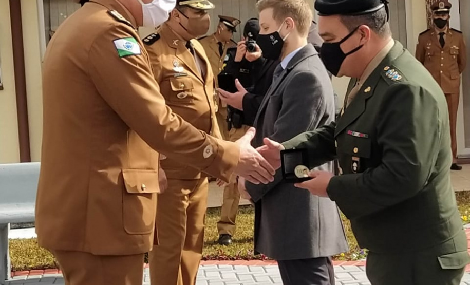 Batalhão do Centro-Sul do estado comemora 31 anos de criação em Guarapuava (PR)