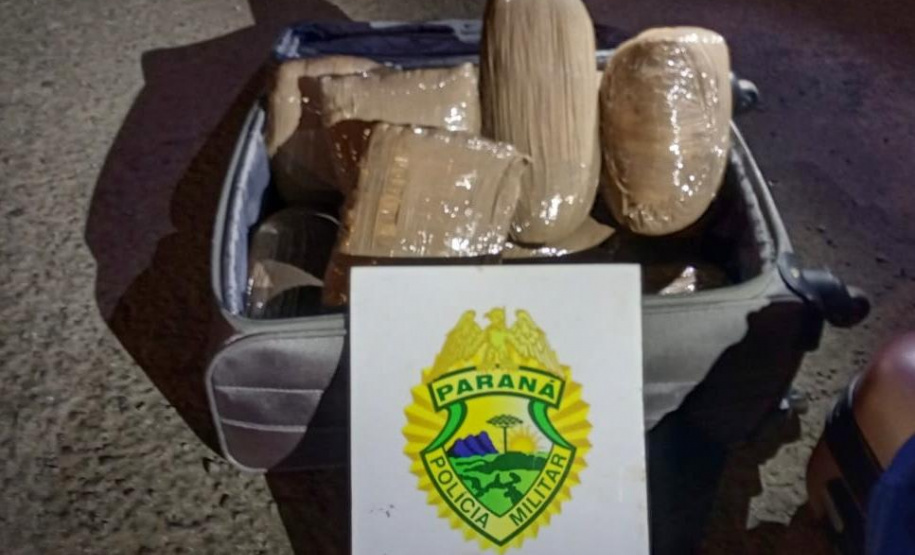 Mais de 25 quilos de maconha são apreendidos pelo BPFron no Oeste do estado