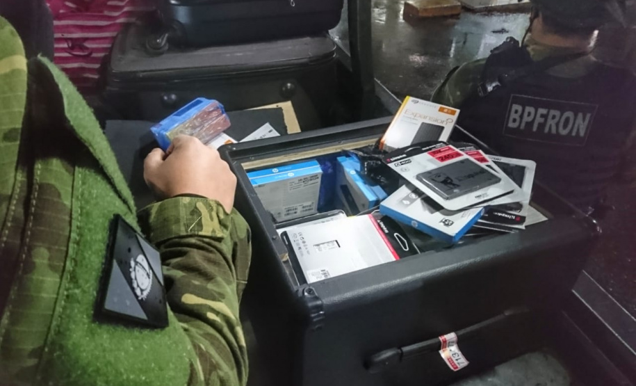 Carga de haxixe avaliada em R$ 90 mil é apreendida pelo BPFron durante a Operação Metrópolis