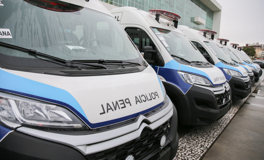 Estado entrega R$ 3,9 milhões em nova frota de veículos ao Departamento Penitenciário