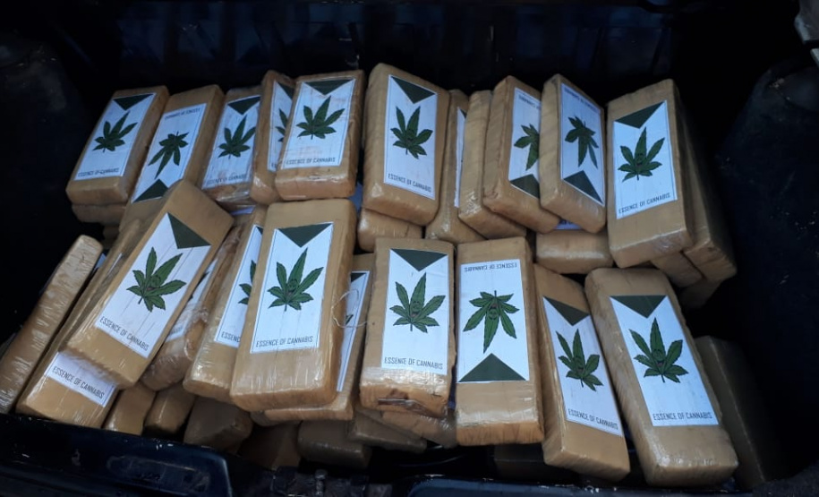 Polícia apreende 70 toneladas a mais de drogas no primeiro semestre