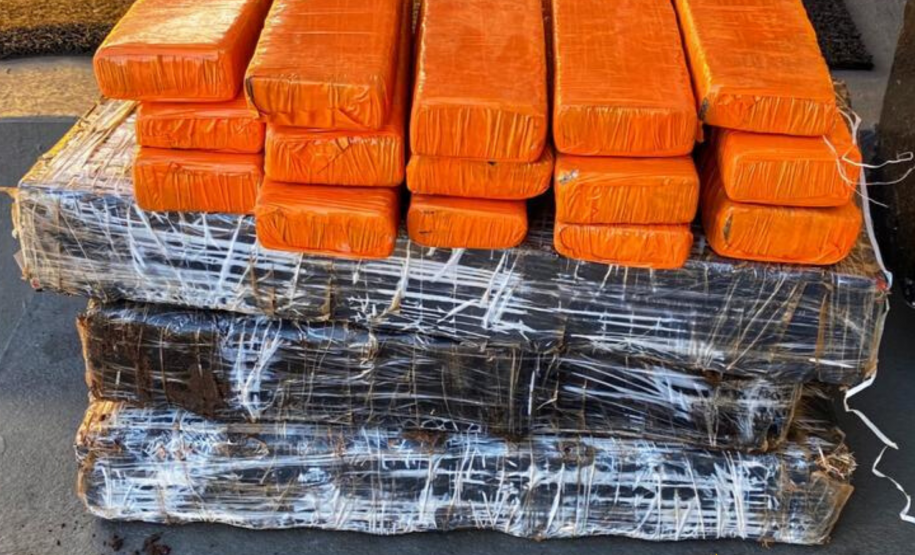 BPRv apreende 60 quilos de maconha ao abordar carro que estava em guincho no Noroeste do estado