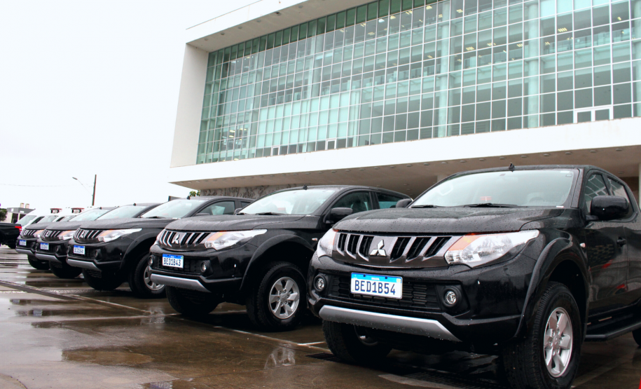 Estado entrega R$ 3,9 milhões em nova frota de veículos ao Departamento Penitenciário