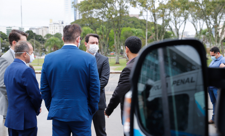 Estado entrega R$ 3,9 milhões em nova frota de veículos ao Departamento Penitenciário