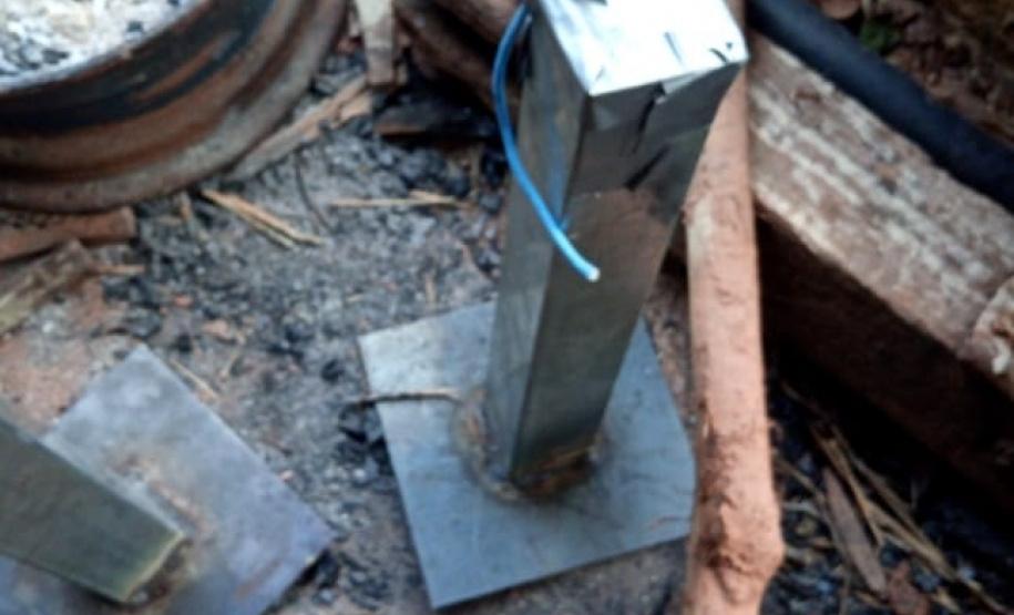 Nos Campos Gerais, PM encontra artefatos explosivos e miguelitos após denúncia anônima