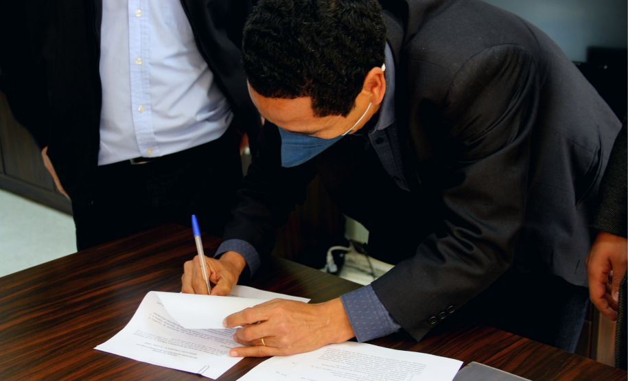 Secretaria da Segurança Pública firma parceria com Arapongas para compartilhamento de informações confidenciais