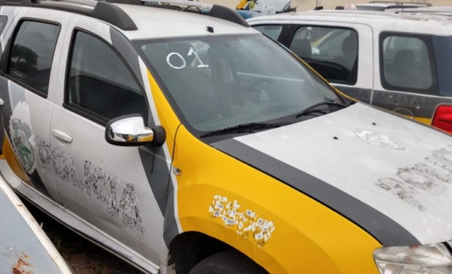 Polícia Militar lança edital sobre leilão de veículos inservíveis em Curitiba