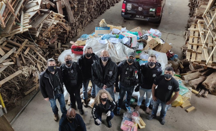 PCPR incinera quase três toneladas de droga em Ponta Grossa