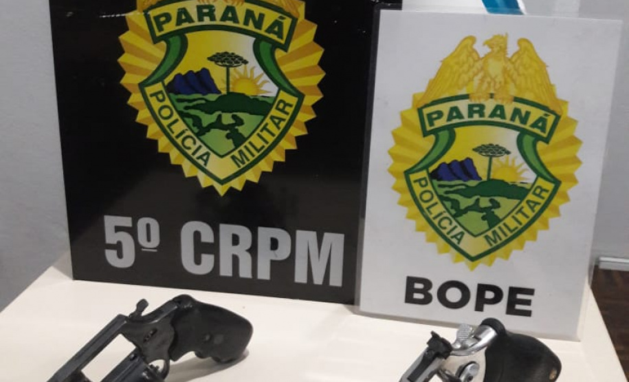 BOPE apreende 128 quilos de maconha e duas armas de fogo durante a Operação Metrópolis no Oeste do estado