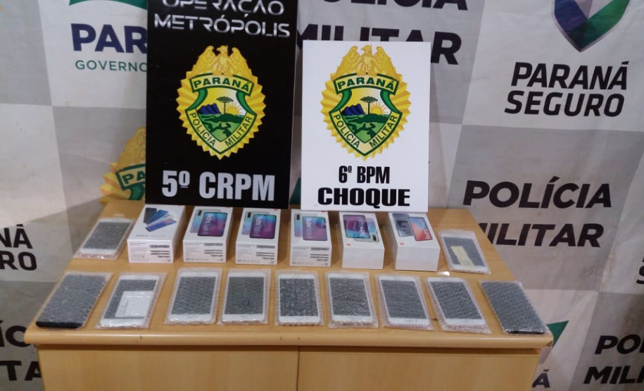 Com a Operação Metrópolis, 5º Comando Regional apreende mais de 360 quilos de maconha e recupera moto furtada